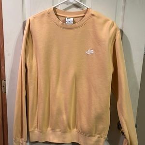 Nike Crewneck peach Sweatshirt-Men’s medium